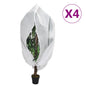 Cubiertas para plantas con cremallera 10 uds 70 g/m² 1,2x1,8 m
