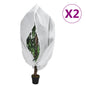 Cubiertas para plantas con cremallera 10 uds 70 g/m² 1,2x1,8 m