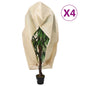 Cubiertas para plantas con cremallera 10 uds 70 g/m² 1,2x1,8 m