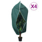 Cubiertas para plantas con cremallera 10 uds 70 g/m² 1,2x1,8 m