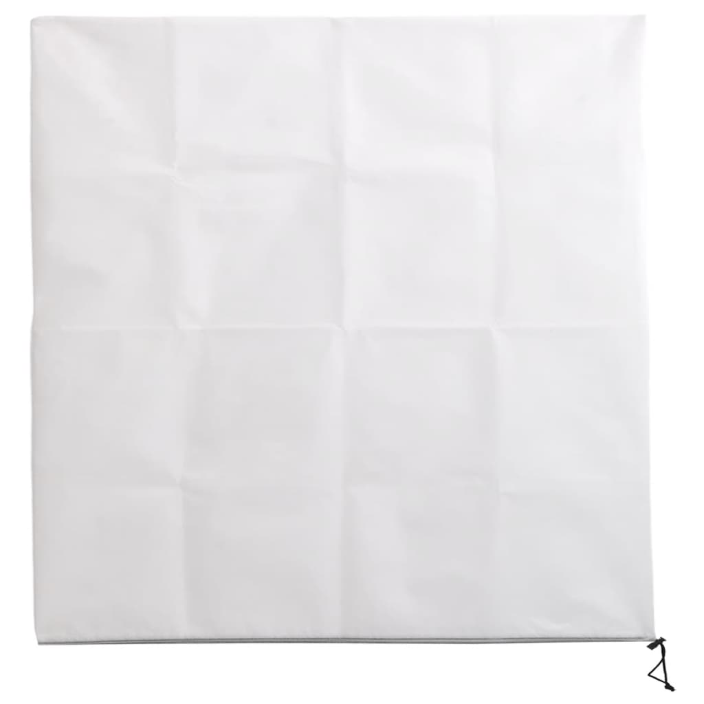 Cubierta para plantas con cremallera 10 uds 70 g/m² 1,55x1,55 m