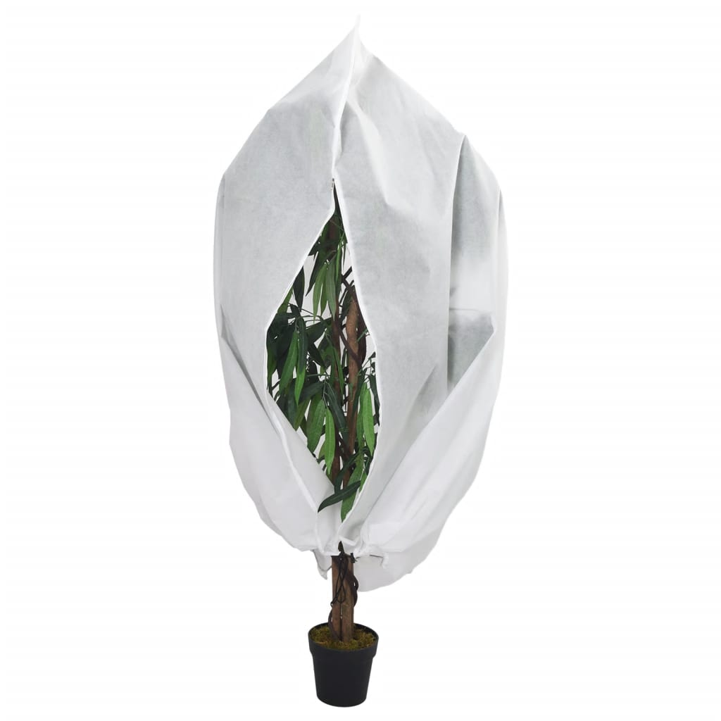 Cubiertas para plantas con cremallera 10 uds 70 g/m² 1,2x1,8 m
