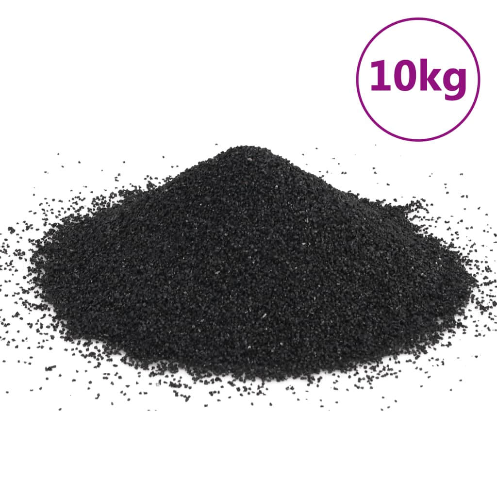 Arena para acuario negra 10 kg 0,2-2 mm