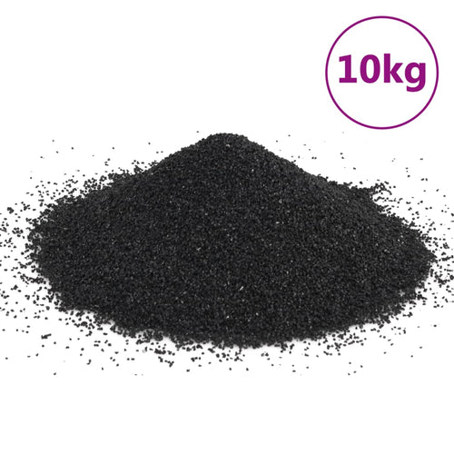Arena para acuario negra 10 kg 0,2-2 mm