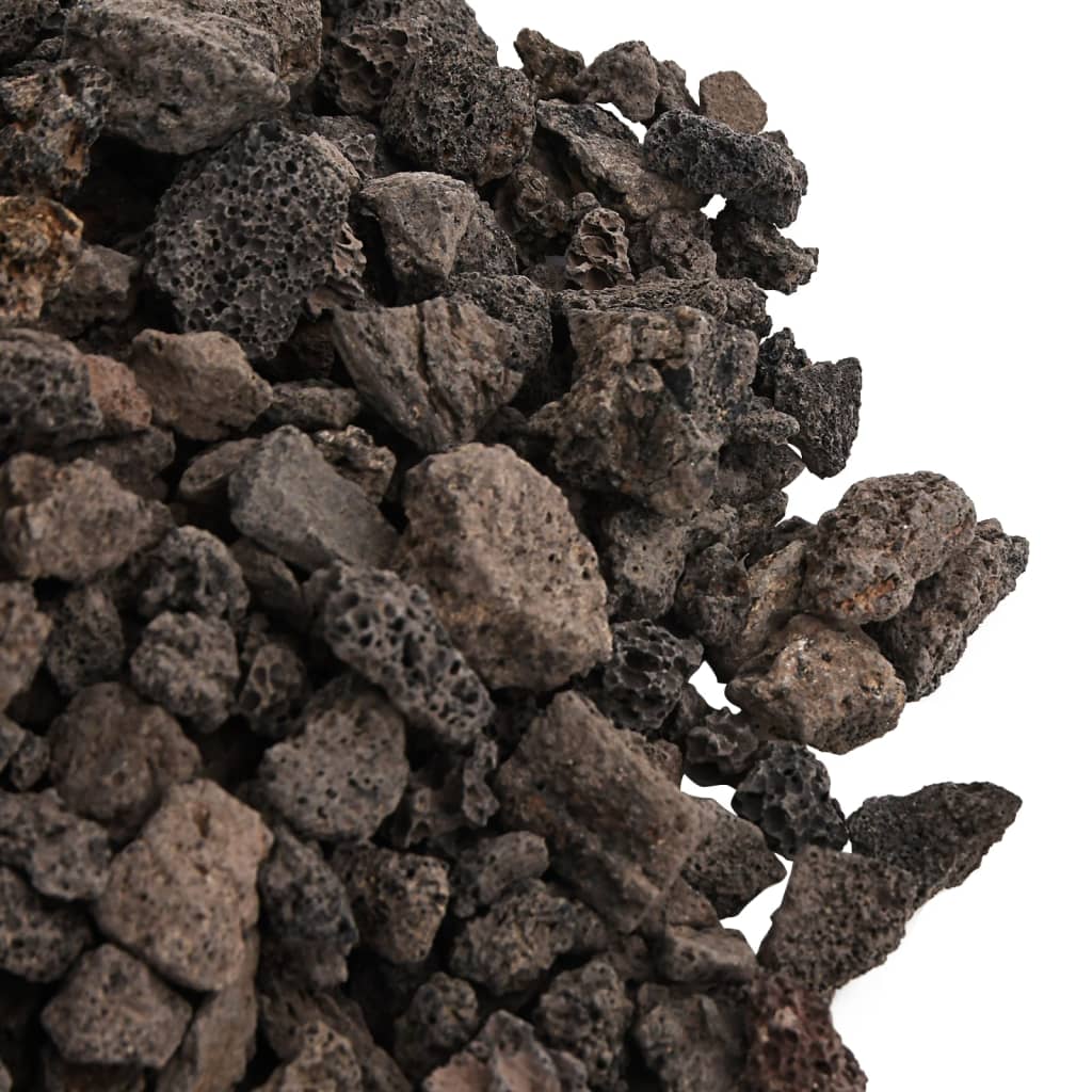 Rocas volcánicas negras 10 kg 1-2 cm