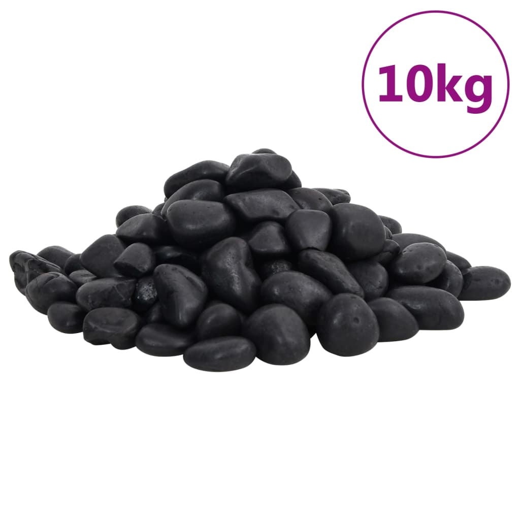Guijarros pulidos colores mezclados 10 kg 2-5 cm