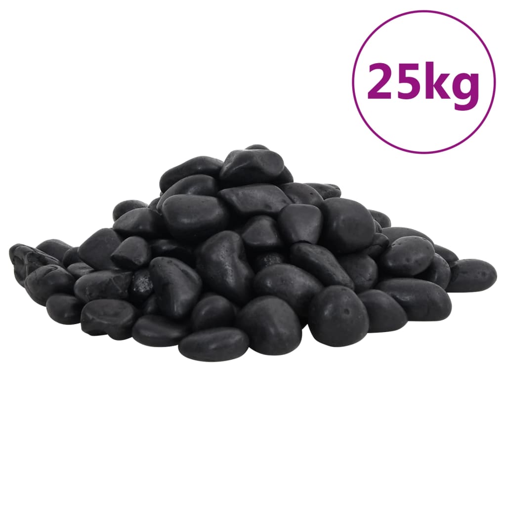 Guijarros pulidos colores mezclados 10 kg 2-5 cm