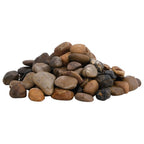 Guijarros pulidos colores mezclados 10 kg 2-5 cm