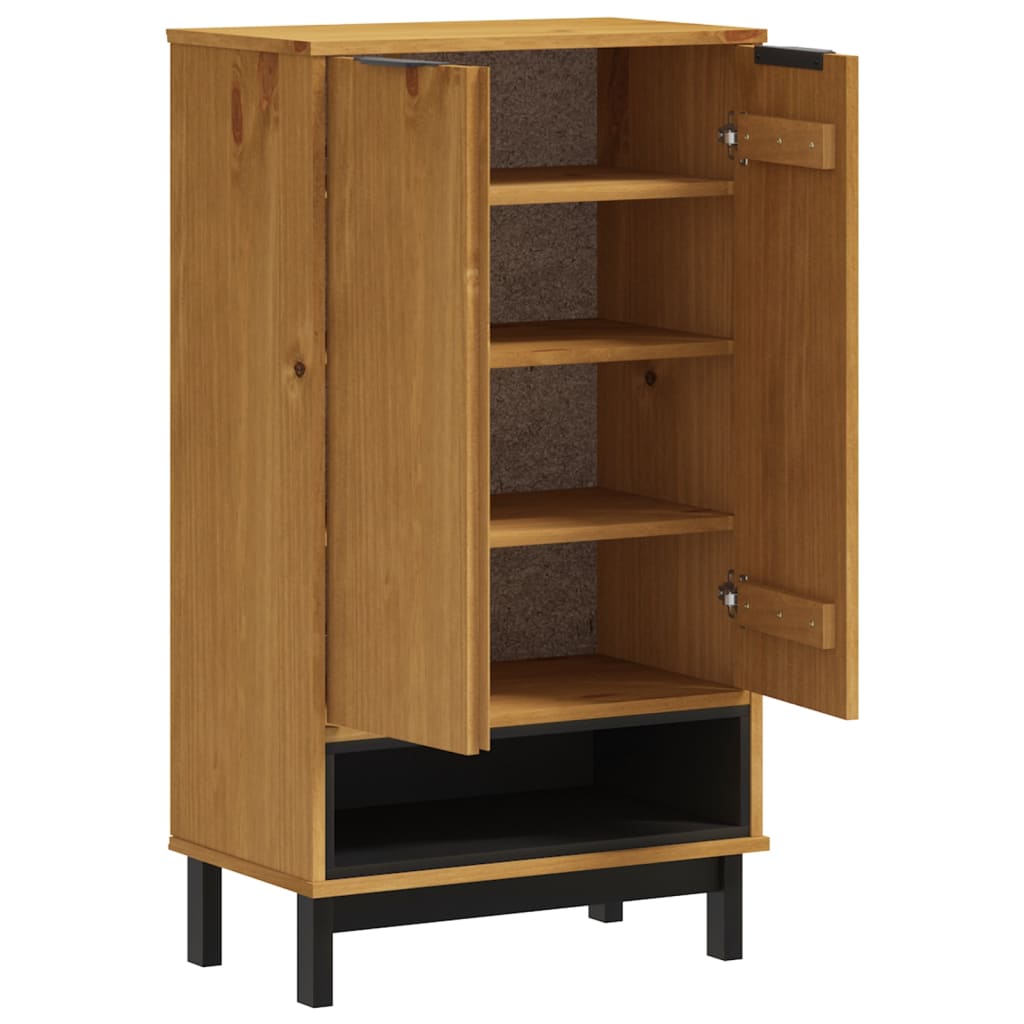 Zapatero FLAM madera maciza de pino 59,5x35x107 cm