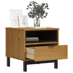 Mesa auxiliar FLAM madera maciza de pino 50x50x50 cm