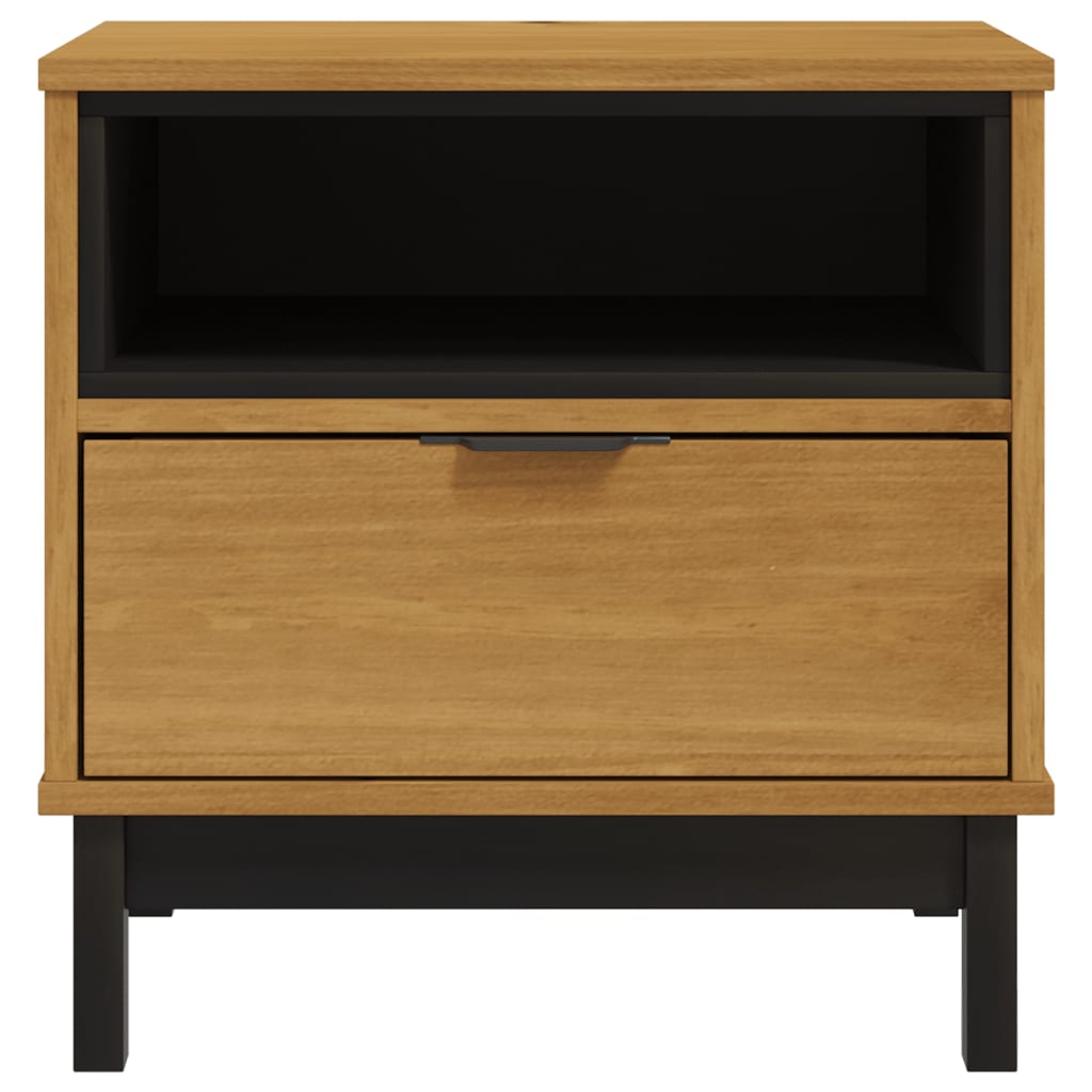 Mesa auxiliar FLAM madera maciza de pino 50x50x50 cm