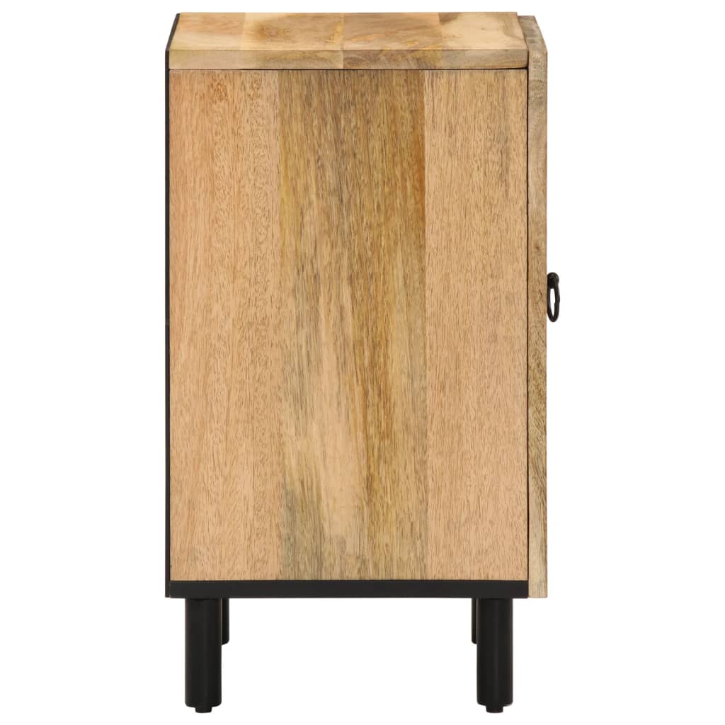 Mueble de baño madera maciza de mango 38x33x58 cm