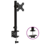 Soporte para monitor acero negro VESA 75/100 mm
