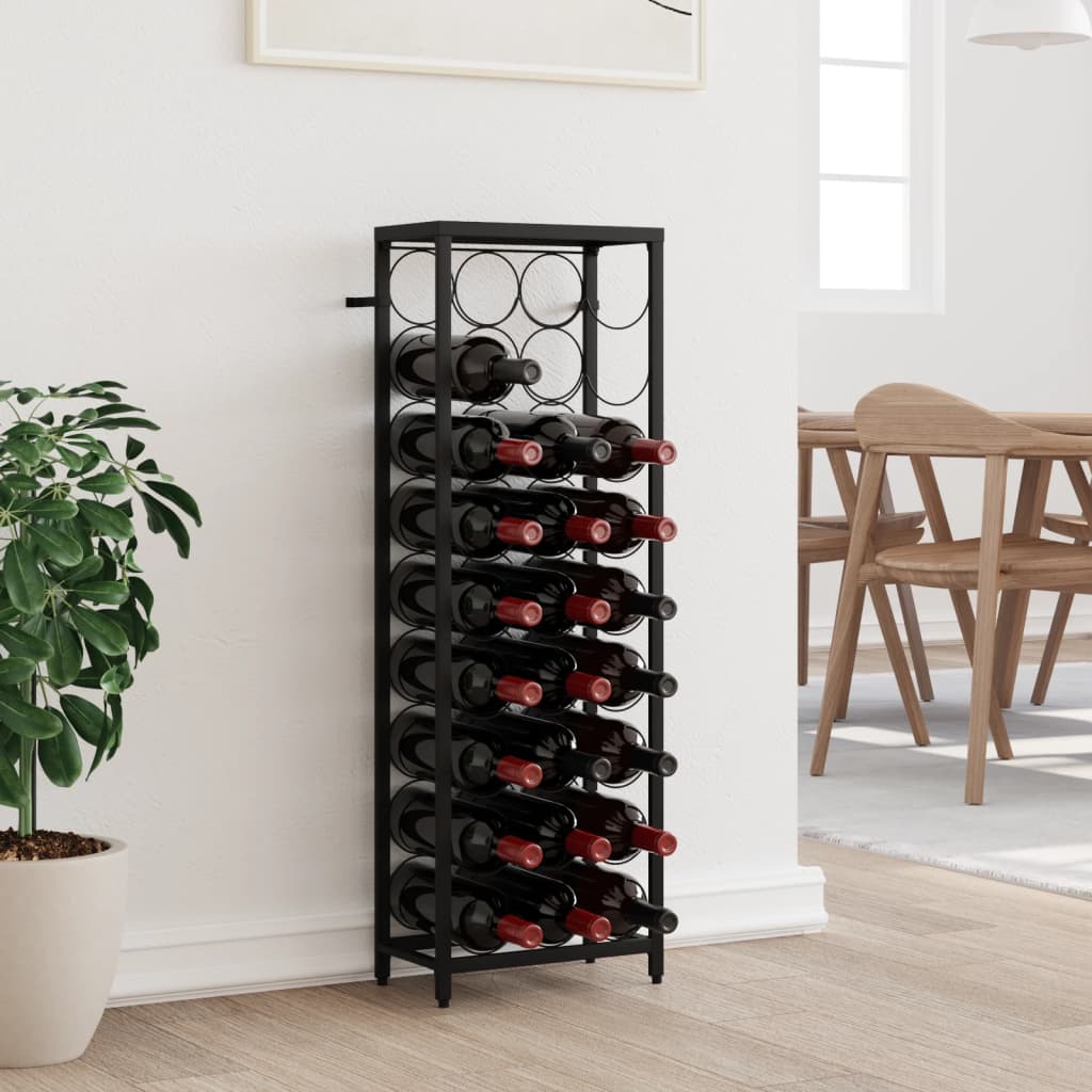 Botellero para 12 botellas madera maciza de pino 36x23x36 cm