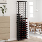 Botellero para 12 botellas madera maciza de pino 36x23x36 cm