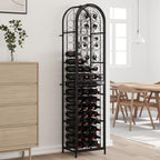 Botellero para 12 botellas madera maciza de pino 36x23x36 cm
