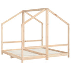 Estructura de cama de niños madera maciza de pino 2x(80x160) cm