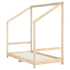 Estructura de cama de niños madera maciza de pino 2x(80x160) cm