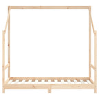 Estructura de cama de niños madera maciza de pino 2x(80x160) cm
