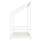Estructura de cama de niños madera de pino blanco 2x(80x160) cm