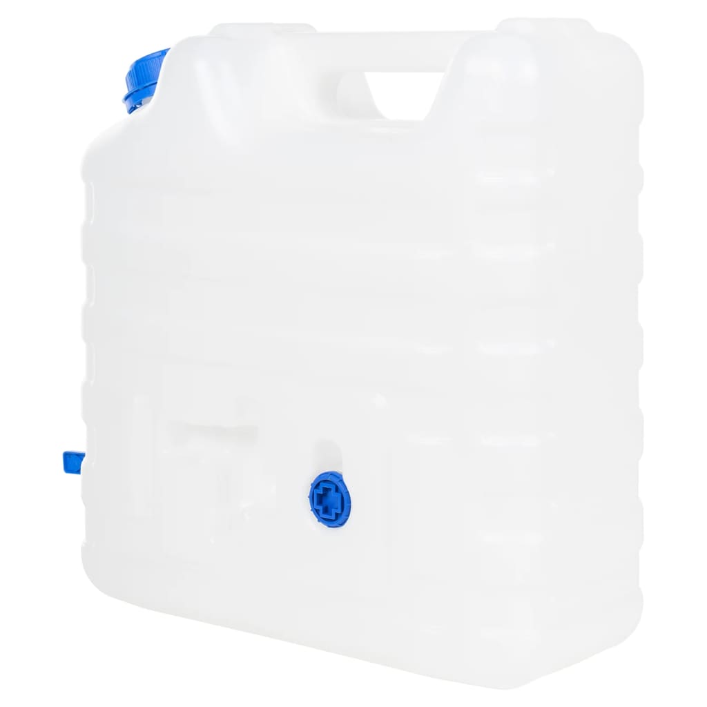 Garrafa de agua con grifo plástico transparente 15 litros