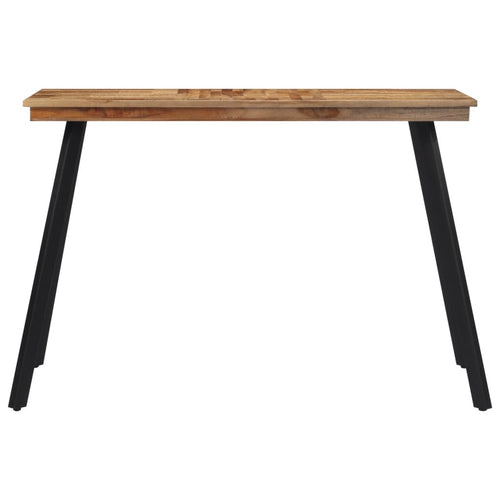 Solid Teak Wood Dining Table 120x62x76 cm