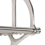 Soporte de equipaje con perchas de pared aluminio