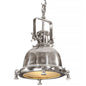 Aluminum pendant lamp 24x24x137 cm