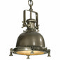Aluminum pendant lamp 24x24x137 cm