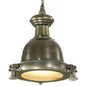 Aluminum pendant lamp 24x24x137 cm