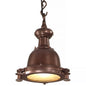 Aluminum pendant lamp 24x24x137 cm
