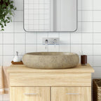 Lavabo de encimera ovalado cerámica negro azul 56,5x36,5x13,5cm