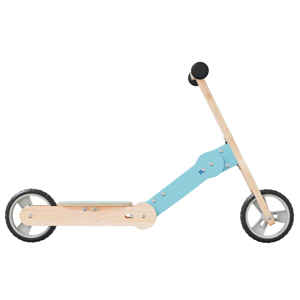 Patinete de niños 2 en 1 azul claro