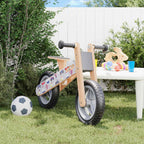 Bicicleta de equilibrio para niños estampado azul