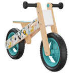 Bicicleta de equilibrio para niños estampado azul