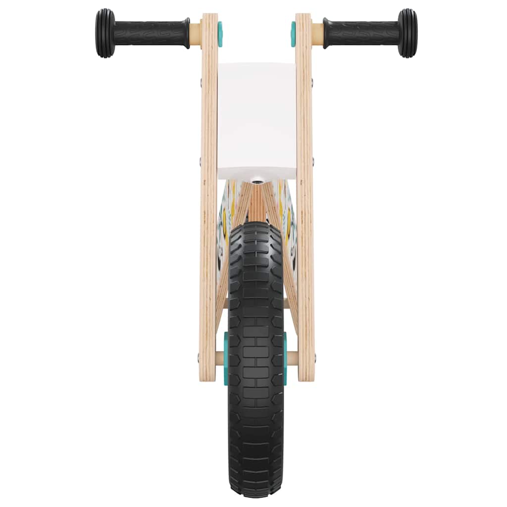 Bicicleta de equilibrio para niños estampado azul