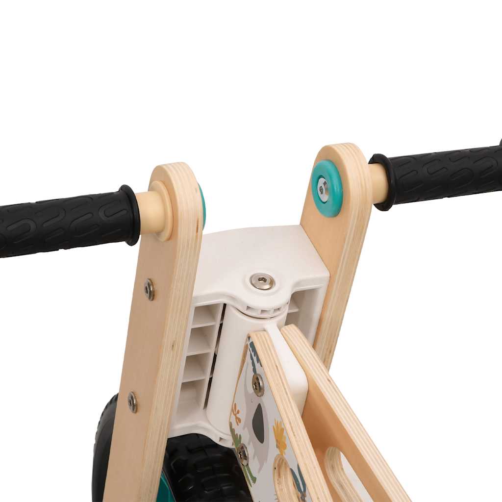 Bicicleta de equilibrio para niños estampado azul