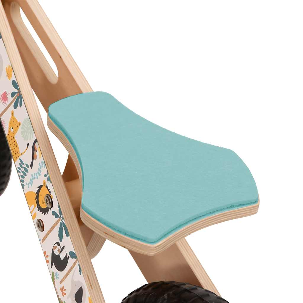 Bicicleta de equilibrio para niños estampado azul