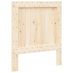 Cabecero de cama madera maciza de pino 80x104 cm