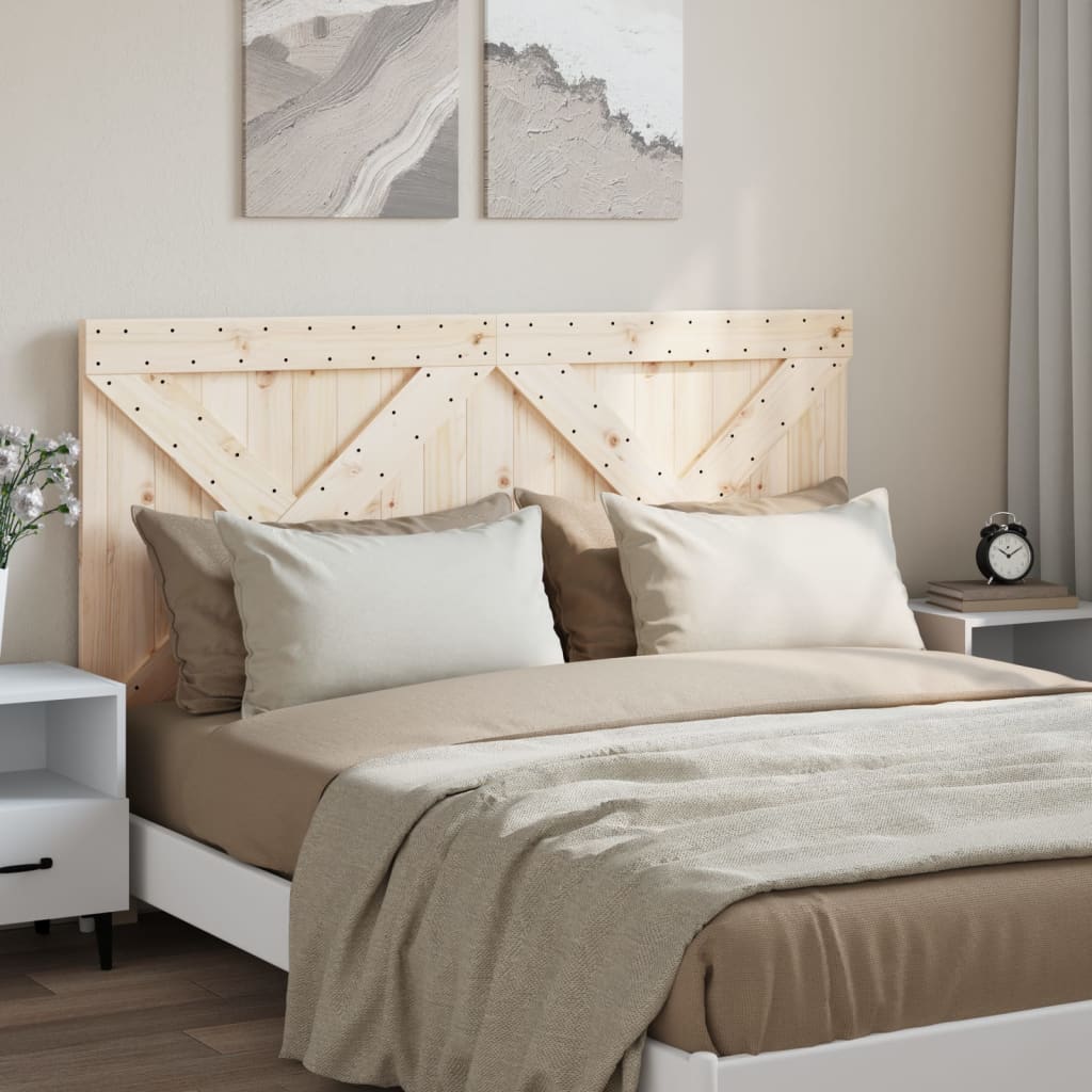 Cabecero de cama madera maciza de pino 80x104 cm