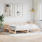 Sofá cama nido con colchón terciopelo verde oscuro 90x200 cm