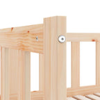 Sofá cama nido madera maciza de pino 90x200 cm