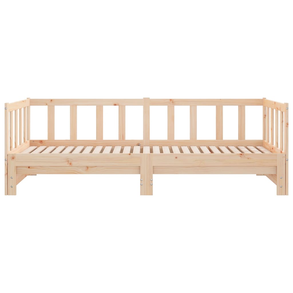 Sofá cama nido madera maciza de pino 90x200 cm