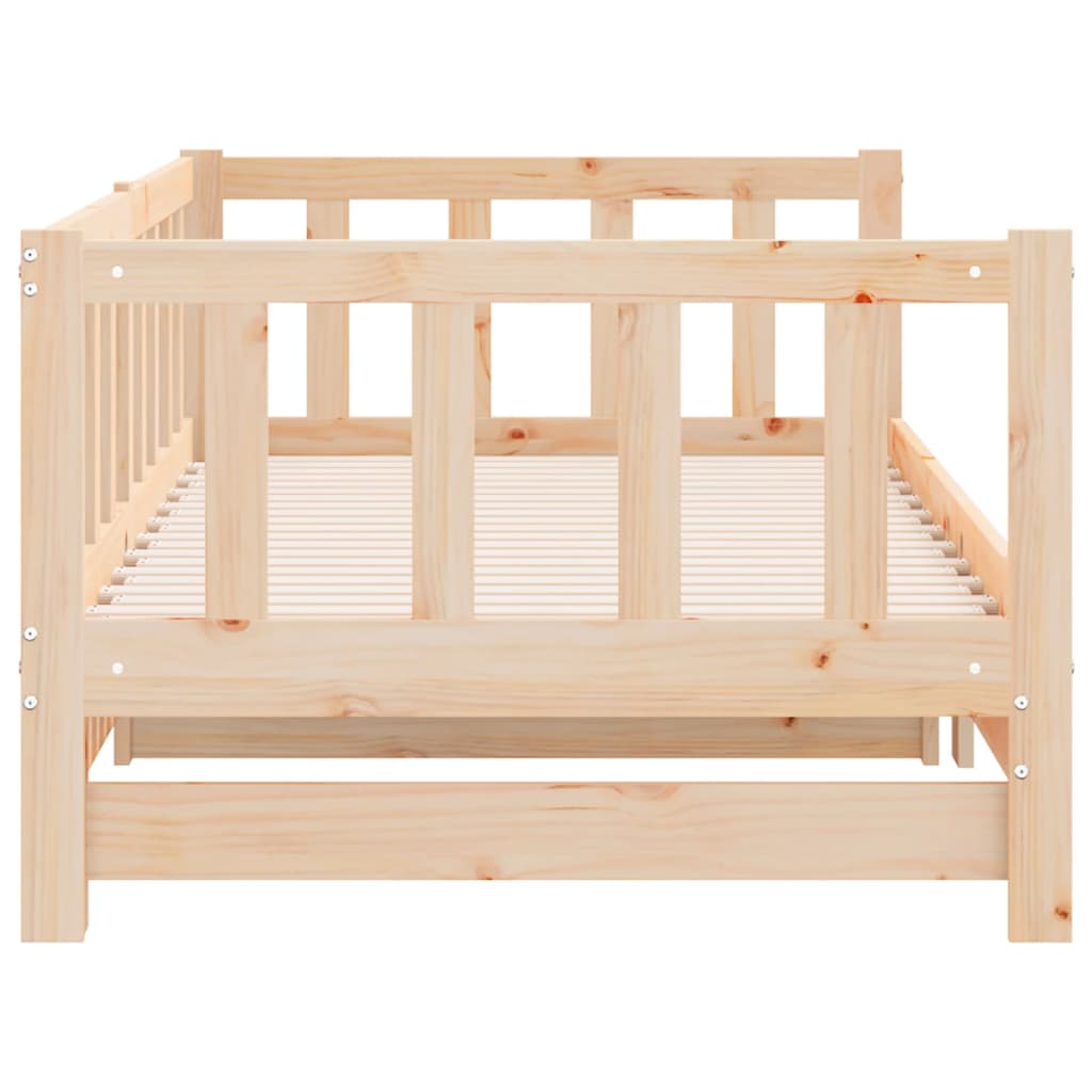 Sofá cama nido madera maciza de pino 90x200 cm