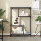 Sonoma Grey Engineered Wood Bookcase 50x33x117.5 cm