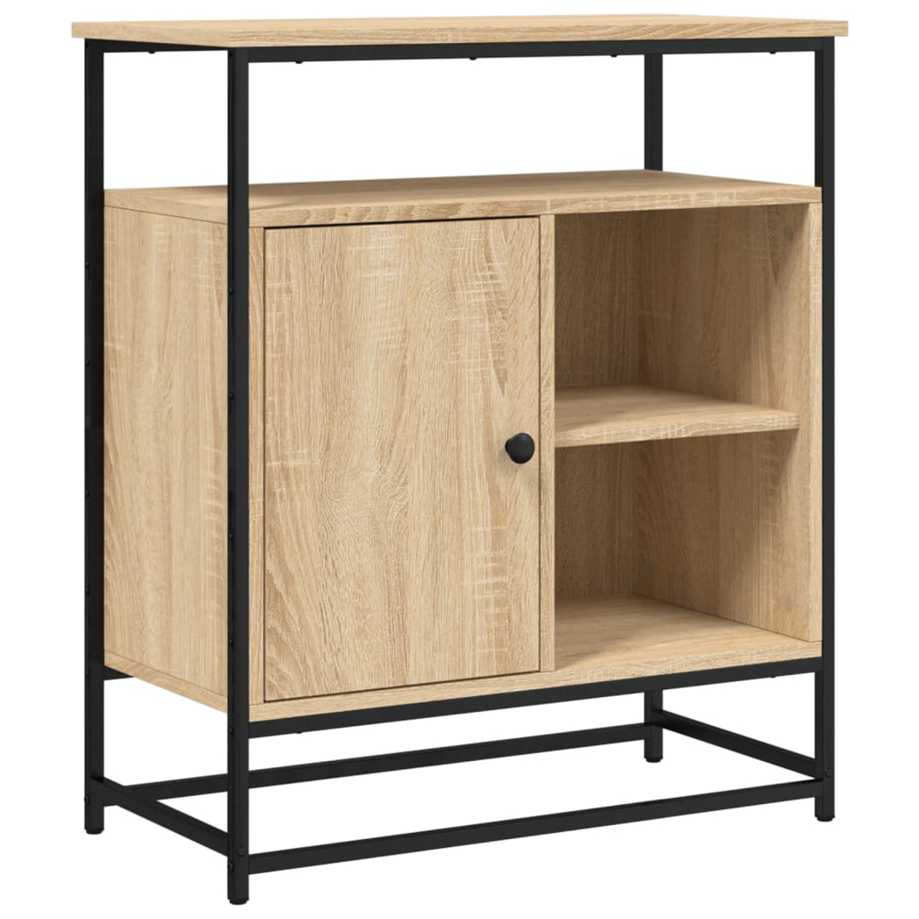 Aparador Roble Sonoma 69x35x80 cm Madera de ingeniería