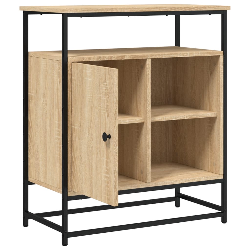 Aparador Roble Sonoma 69x35x80 cm Madera de ingeniería