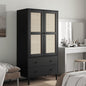 Armario "Corona" 101x52x170 cm Madera maciza de pino