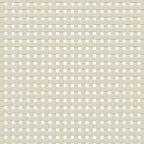 Aparador alto SENJA aspecto de ratán madera blanco 90x40x112 cm