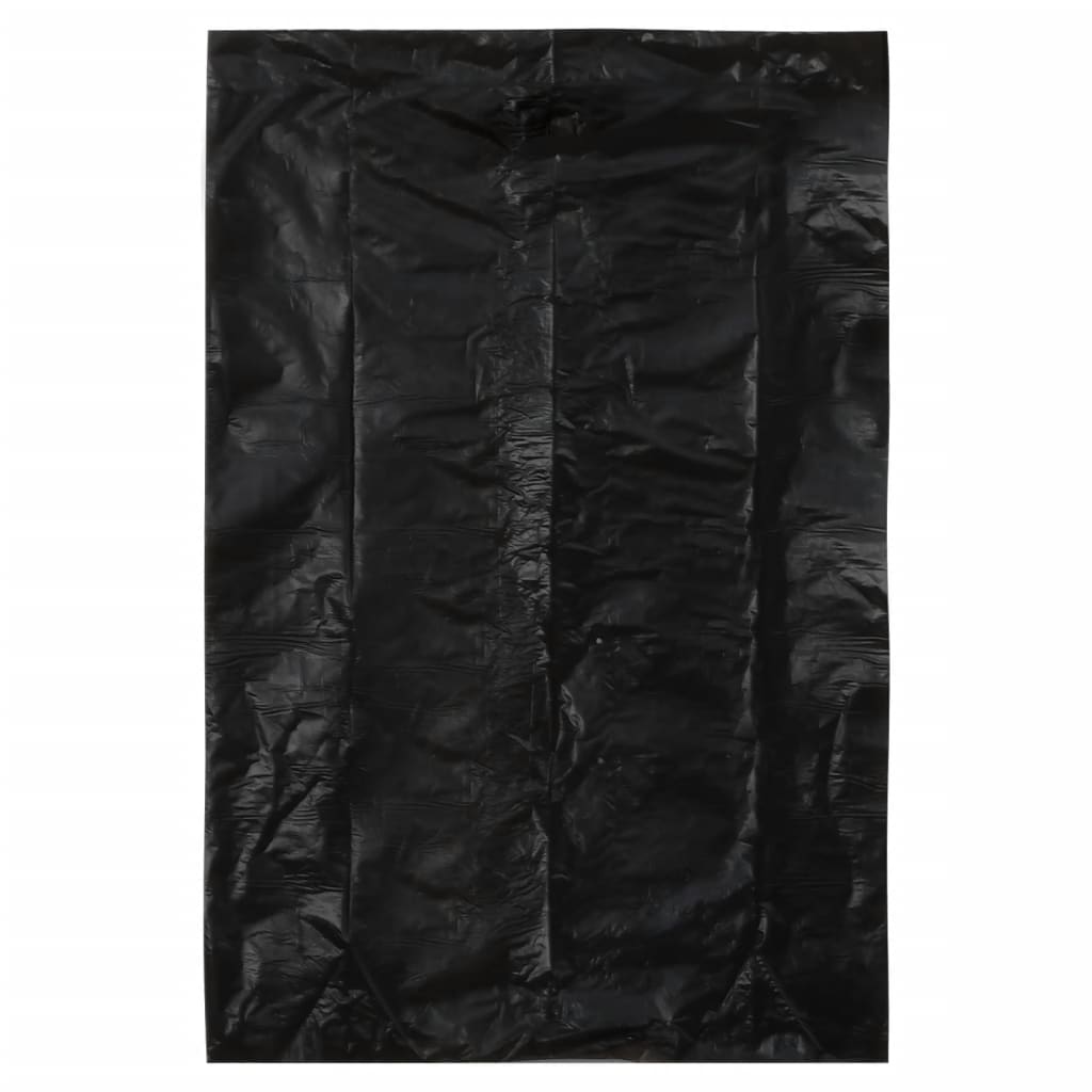 Bolsas para cacas de perro 750 uds PE negro 30x20 cm